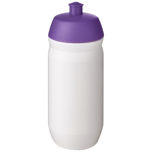 Bouteille de sport publicitaire 500 ml HydroFlex™ Violet et Blanc